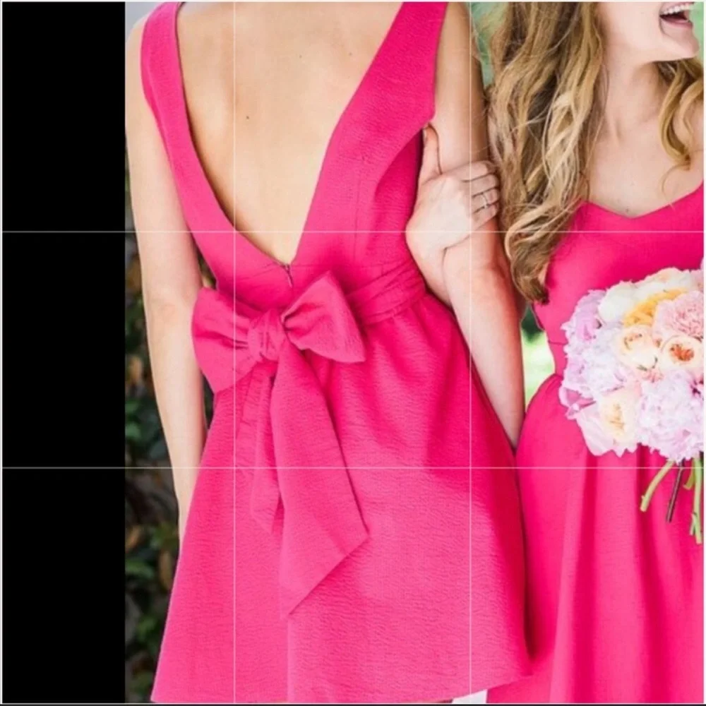 MUST GO PRICING Lauren James Seersucker Emerson Rose Mini BNWT Rose S - Picture 3 of 7